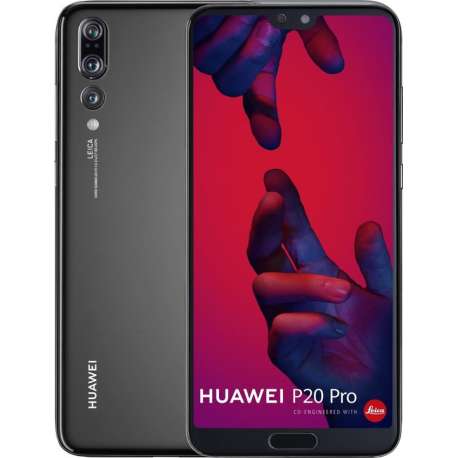 Huawei P20 Pro - 128GB - Single Sim -  Zwart