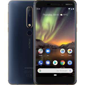 Nokia 6.1 - 32GB - Blauw/Goud