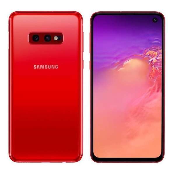 Samsung Galaxy S10e 128 GB Cardinal Red EU [14,61cm (5,8) OLED Display, Android 9.0, 12+16MP Dual Hauptkamera]