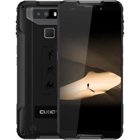 Cubot Quest 14 cm (5.5'') 4 GB 64 GB Hybride Dual SIM 4G USB Type-C Zwart Android 9.0 4000 mAh