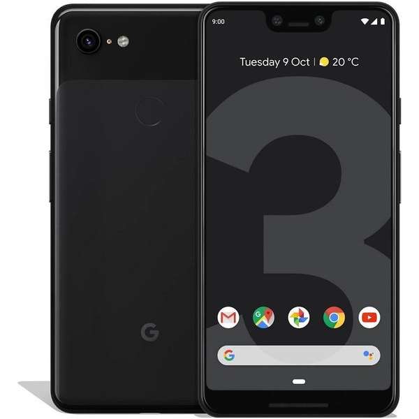 Google Pixel 3 XL refurbished door Adognicosto - Grade A - 16 cm (6.3'') 4 GB 64 GB - Zwart