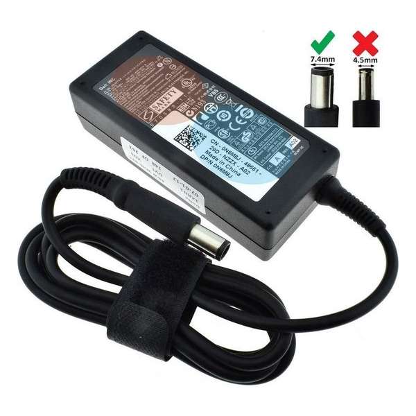 Dell 65W Laptop Adapter 19.5V 3.34A