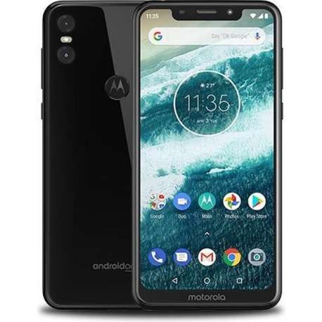 Motorola one 15 cm (5.9'') 3 GB 32 GB Dual SIM 4G USB Type-C Zwart Android 8.1 3000 mAh