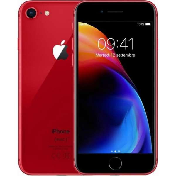 Apple iPhone 8 Refurbished door Remarketed – Grade B (Licht gebruikt) – 64 GB – Rood