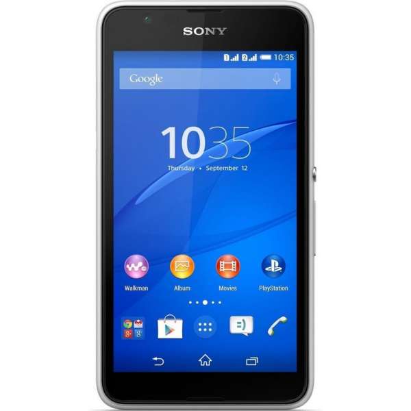 Sony Xperia E4g - 8GB - Wit