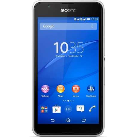 Sony Xperia E4g - 8GB - Wit