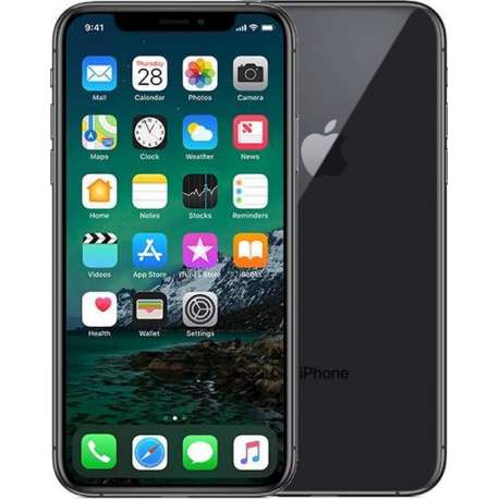 Apple iPhone Xs - Refurbished door Leapp - C grade (Zichtbare gebruikssporen) - 64GB - Spacegrijs