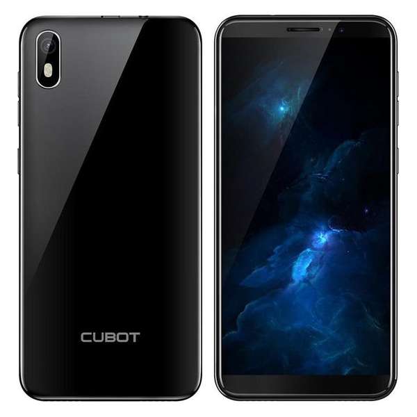 Cubot J5 14 cm (5.5'') 2 GB 16 GB Dual SIM 3G Micro-USB Zwart Android 9.0 2800 mAh