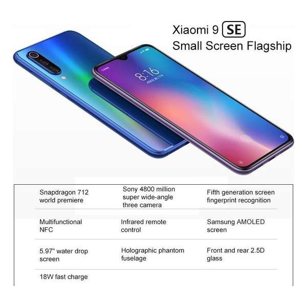 Xiaomi Mi 9 SE, 6 GB + 64 GB