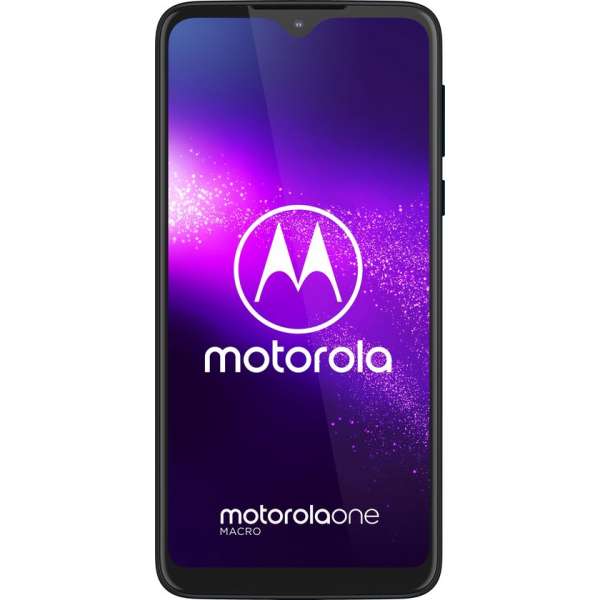 Motorola One Macro Dual-Sim blauw 64GB