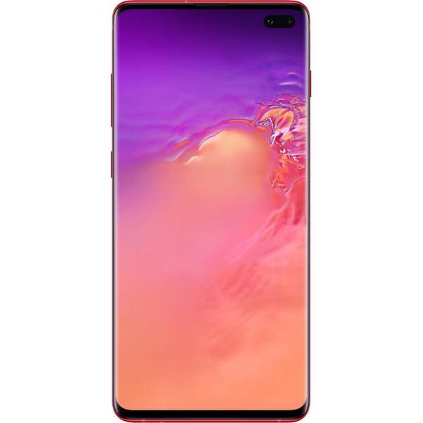 Samsung Galaxy S10+ SM-G975F 16,3 cm (6.4'') 8 GB 128 GB 4G USB Type-C Rood Android 9.0 4100 mAh