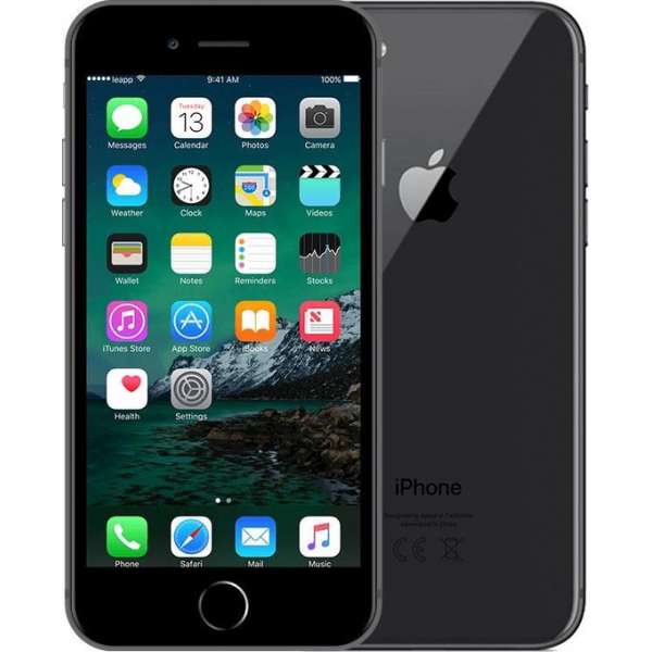 iPhone 8 | 64 | Space Gray | Als nieuw | leapp