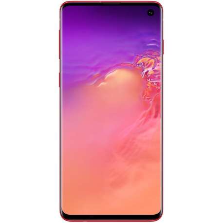 Samsung Galaxy S10 SM-G973F 15,5 cm (6.1'') 8 GB 128 GB 4G USB Type-C Rood Android 9.0 3400 mAh