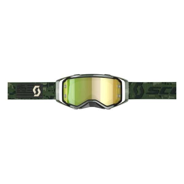 Scott Prospect Crossbril Kaki Green-Yellow Chrome