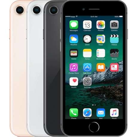 Apple iPhone 8 - Refurbished door Leapp - B grade (Lichte gebruikssporen) - 64GB - Zilver