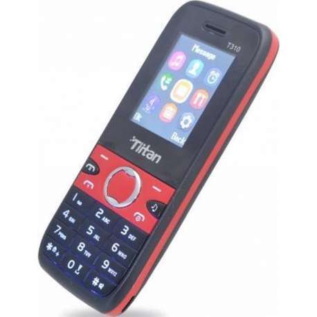 Tiitan T310 zwart / rood