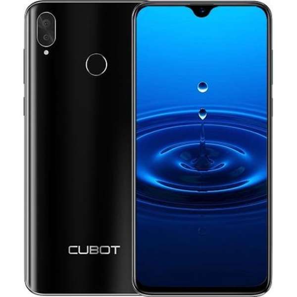 Cubot CUBR1516GBBK smartphone 15,9 cm (6.26'') 2 GB 16 GB Dual SIM 3G USB Type-C Zwart Android 9.0 3000 mAh