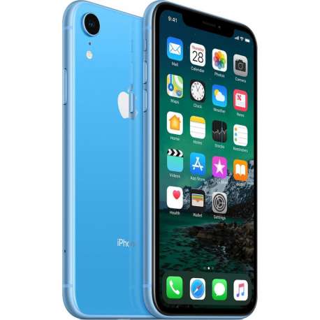 iPhone Xr | 64 GB | Blauw | Licht gebruikt | leapp