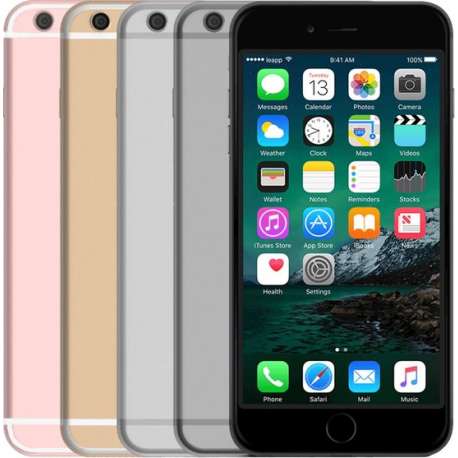 Apple iPhone 6s Plus - Refurbished door Leapp - B grade (Lichte gebruikssporen) - 64GB - Spacegrijs