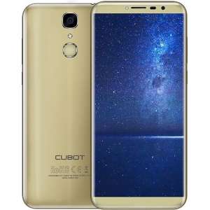 Cubot X18 14,5 cm (5.7'') 3 GB 32 GB Dual SIM 4G Micro-USB Goud Android 7.0 3200 mAh