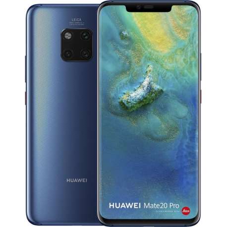 Huawei Mate 20 Pro - 128GB - Dual Sim - Blauw