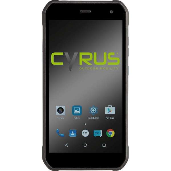 Cyrus CS 40 13,2 cm (5.2'') 4 GB 32 GB Dual SIM 4G USB Type-C Zwart Android 7.0 3000 mAh