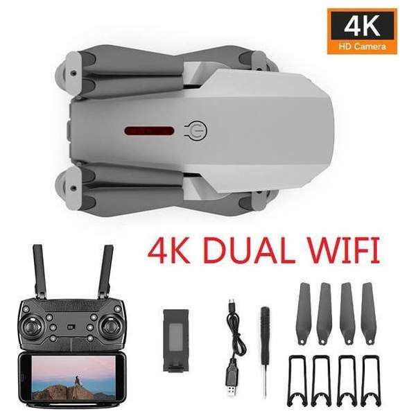 M&A Drones - Mini drone - Drone met camera voor buiten - Drone met camera voor volwassenen  - FULL HD 4K Drone