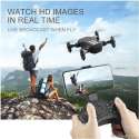 Mini Drone 4K HD Camera -Foto-Video-WiFi- 2 accu's -met 6 assige gyroscoop inklapbaar en opbergtas