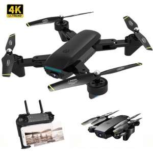 Drone met 4K UHD Camera | WiFi live drone | Quadrocopter | 50x zoom | Zwart