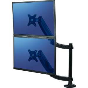 Fellowes monitorarm dubbel verticaal 2 schermen Platinum Series 32 inch