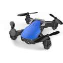 Eachine E61HW blue mini wifi quadcopter met camera + extra gratis accu!