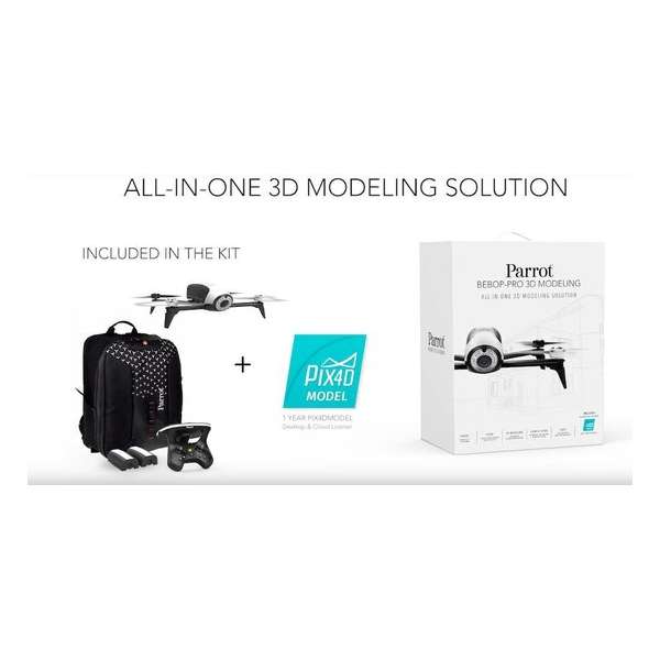 Parrot BEBOP-PRO 3D modeling