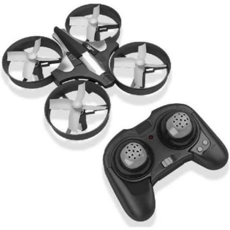 Mini Drone RC - Quadcopters - Retourknop - Helikopter - Headless Modus Zwart