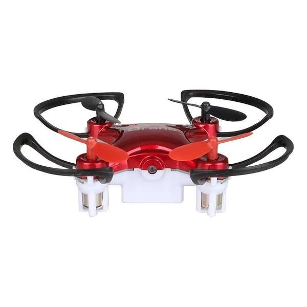 Mini Drone - 2.4Ghz Kanaal - Quadcopter Drone - Mini Drone voor binnen - LED Verlichting - Rood