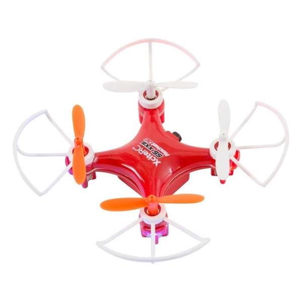 XciteRC Rocket 55XXS - 3D 4-Kanal RTF Quadrocopter, Rot [elektronisch, 5 min Flugzeit, indoor]