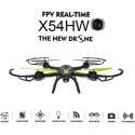 Syma X54HW live Camera Drone FPV Real-Time  + Altitude mode| quadcopter zwart