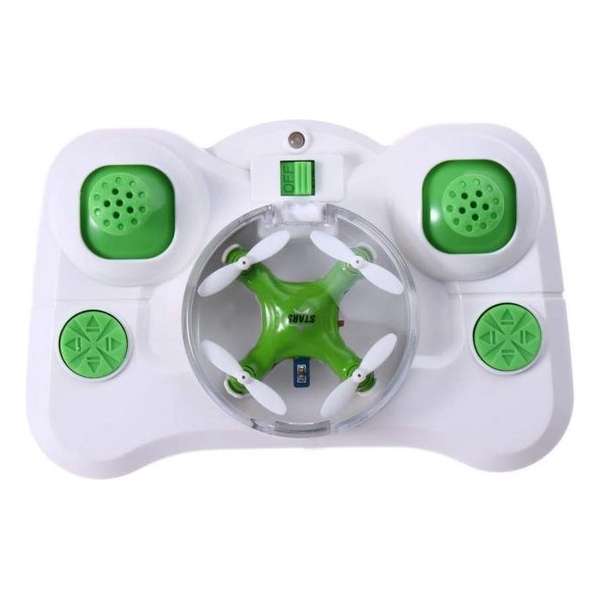 Drone RC - Quadcopter - 6 Axis - 4CH - Afstandsbediening - Vervoer het in je Pocket Groen