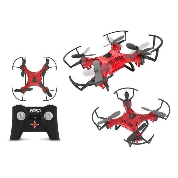 Toystate Nikko Air Nano Drone 89 X 324 Mm Rood/zwart