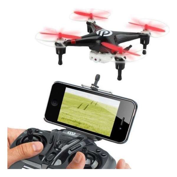 NINETEC SPYFORCE1 video drone live uitzending Smartphone IOS Android