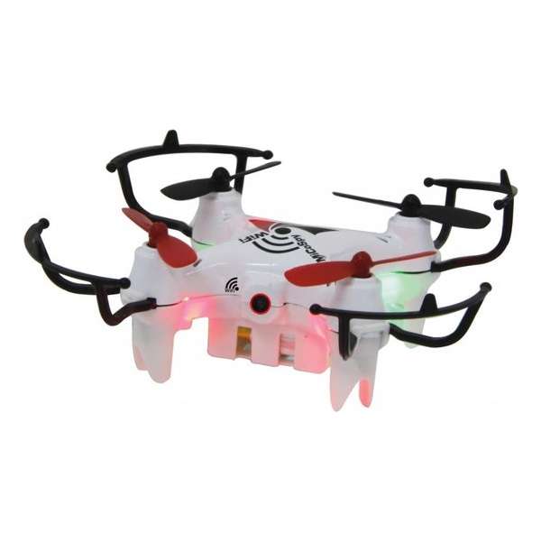 Jamara Quadrocopter Micospy Fpv Flyback 2,4 Ghz 7,5 Cm Wit