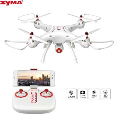 Syma X8SW FPV 720P HD Camera - 2.4G - Altitude Hold