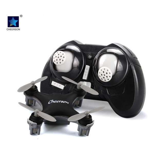 Cheerson CX10SE - Mini Drone met Afstandsbediening  & Propeller Bescherming - Zwart