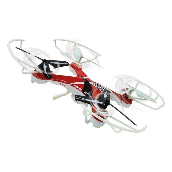 Jamara Quadrocopter Camostro Hd Turbo 2,4 Ghz 20 Cm Rood/wit