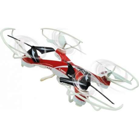 Jamara Quadrocopter Camostro Hd Turbo 2,4 Ghz 20 Cm Rood/wit