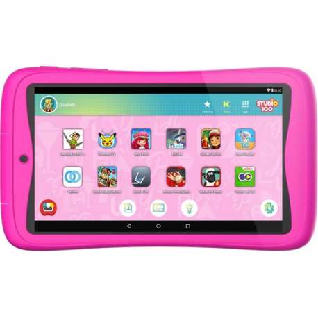 Kurio Tab Connect Studio 100 kindertablet - 16GB - Roze