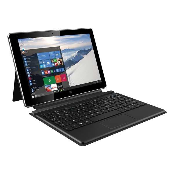 Archos Laptop / tablet 2-in-1 - Intel Atom Quad-Core - 32GB SSD - 10.1 inch HD - HDMI - USB 3.0 - Windows 10