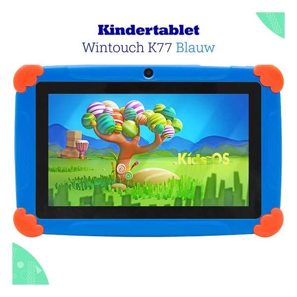 Kindertablet vanaf 4 jaar - 7inch - Kinder tablet - Blauw