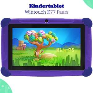 Kindertablet vanaf 4 jaar - 7inch - Kinder tablet - Paars