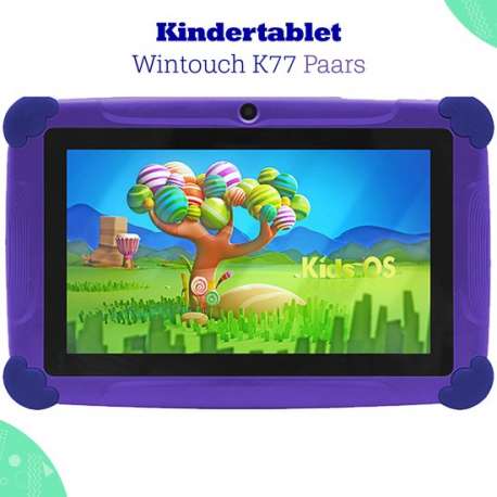 Kindertablet vanaf 4 jaar - 7inch - Kinder tablet - Paars