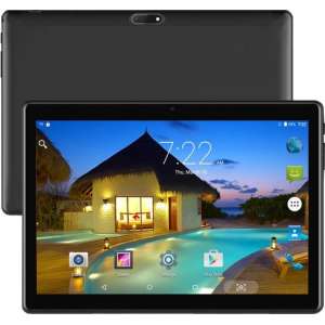 Kindertablet Zwart Educatief - 10 inch XL - EduTab - Andoroid 9.0 - 16GB - Tablet - Inclusief gratis Tablethouder